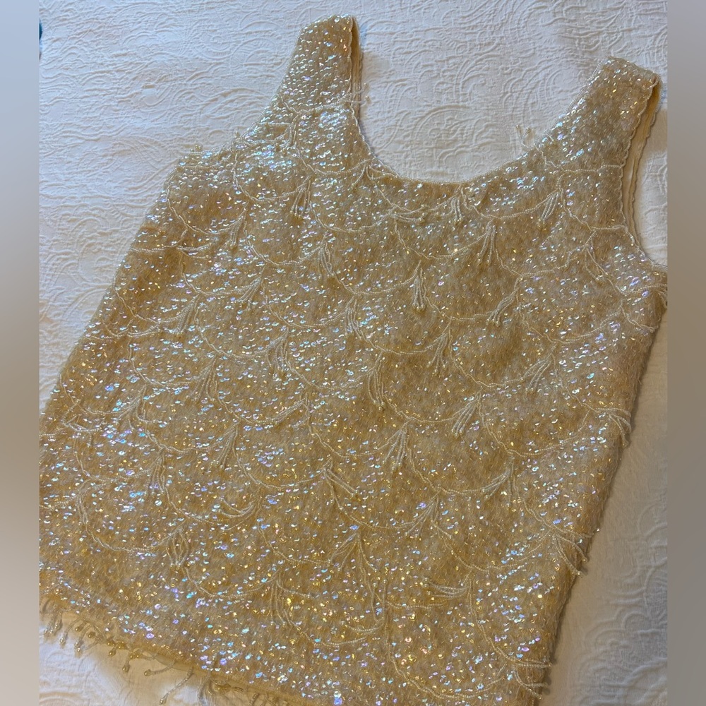 Vintage Sequin Top - Picture 2 of 6